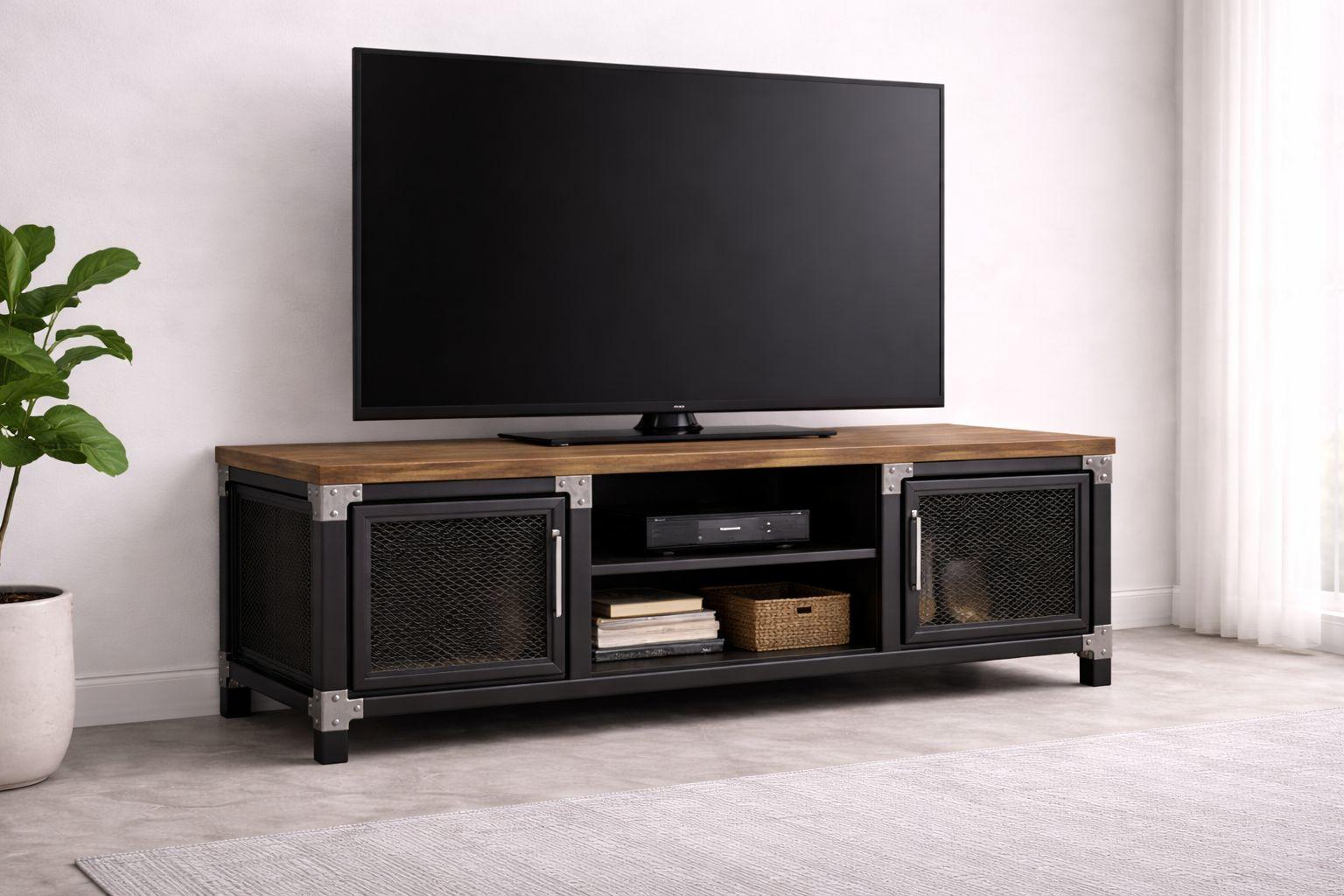 Tv stand and tv